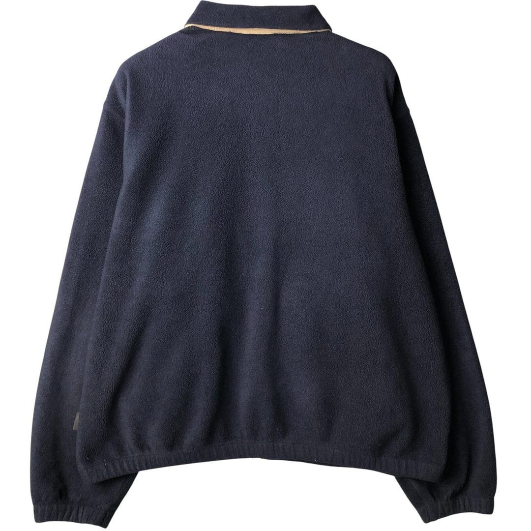 Ralph Lauren POLO by Ralph Lauren Swing Top Type Fleece Jacket Men's L size polyester navy blue type Vintage Second Hand