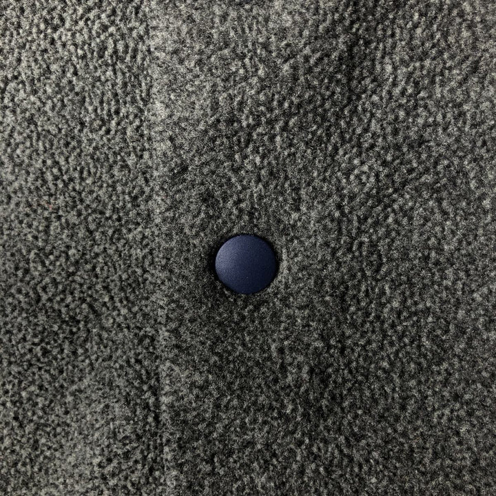 Patagonia Synchilla Snap-T 25450FA16 Half-Snap Fleece Pullover, Men's Size Medium polyester gray type Vintage Second Hand