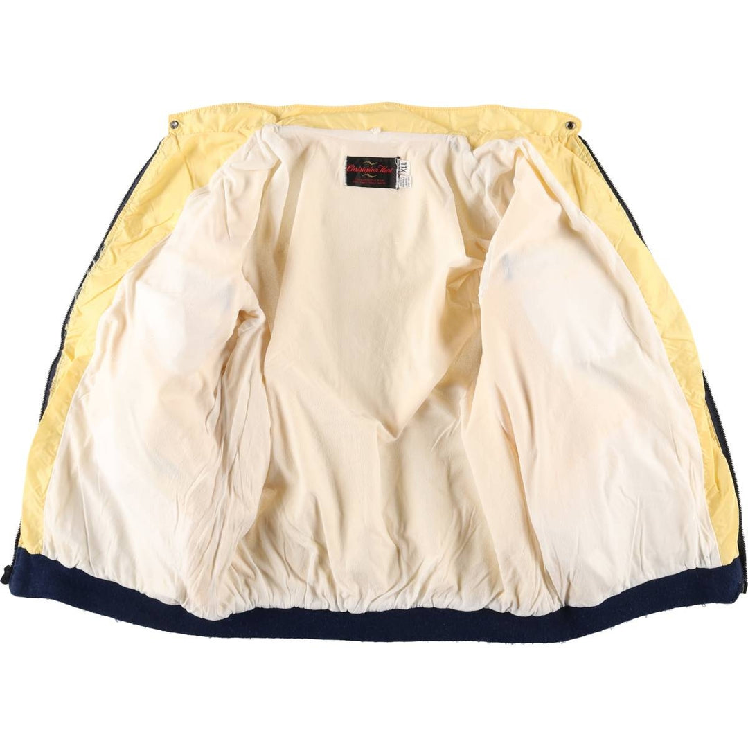 Vintage 1970'S Christopher Hart nylon jacket, men's size XXL unclear yellow type Vintage Second Hand