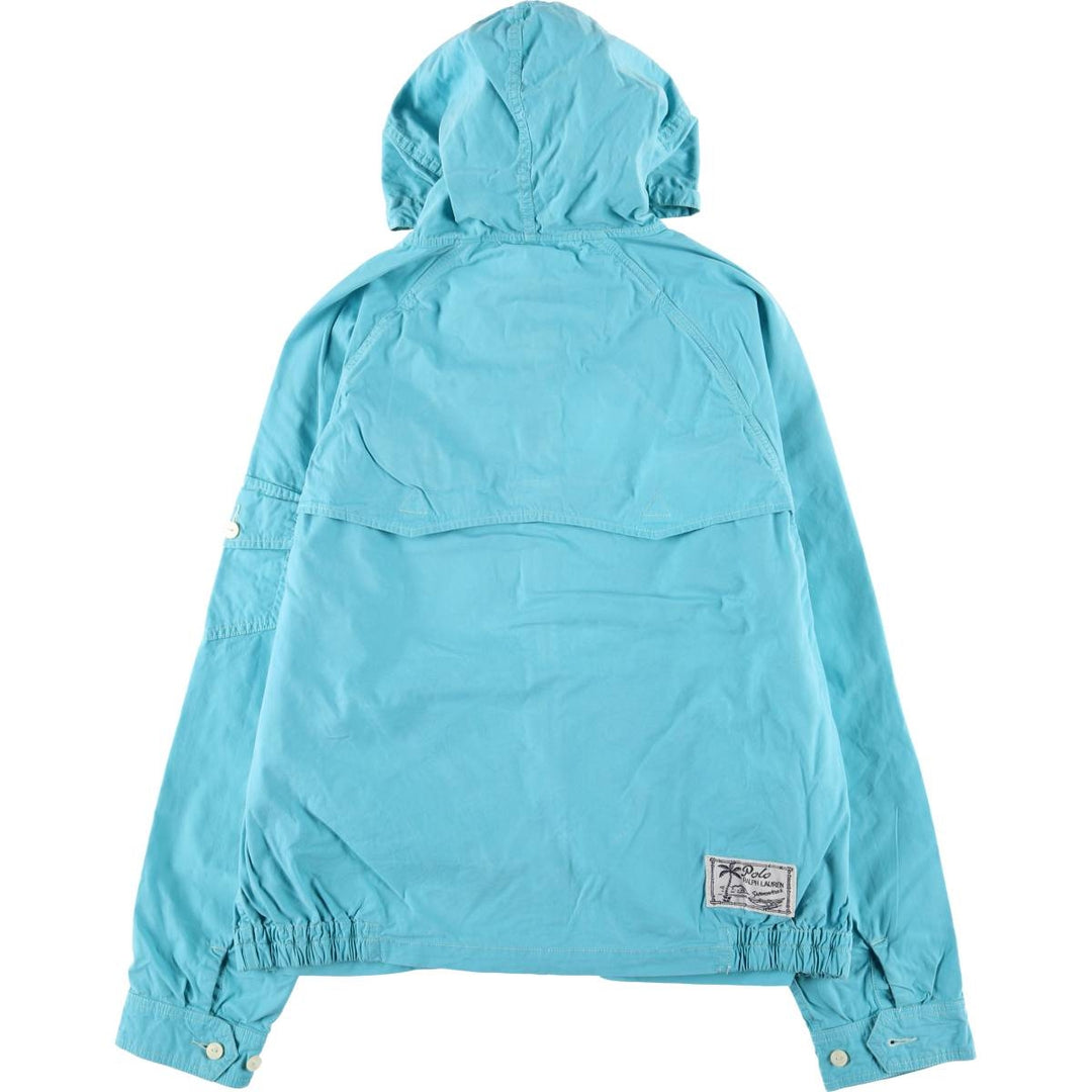 Ralph Lauren POLO by Ralph Lauren Big Pony Cotton Parka, Men's XL cotton Blue type light blue Vintage Second Hand