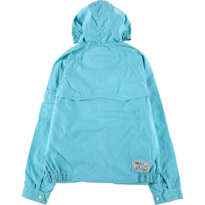Ralph Lauren POLO by Ralph Lauren Big Pony Cotton Parka, Men's XL cotton Blue type light blue Vintage Second Hand