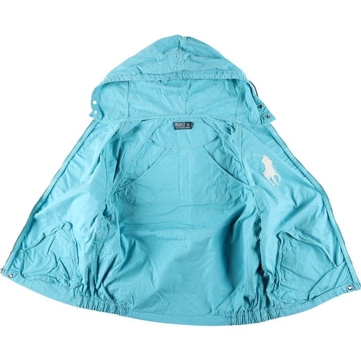 Ralph Lauren POLO by Ralph Lauren Big Pony Cotton Parka, Men's XL cotton Blue type light blue Vintage Second Hand