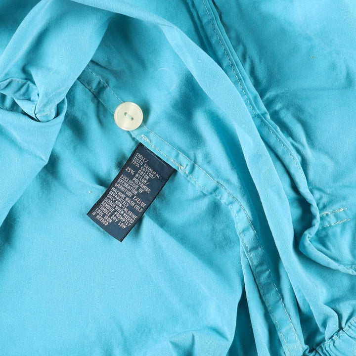Ralph Lauren POLO by Ralph Lauren Big Pony Cotton Parka, Men's XL cotton Blue type light blue Vintage Second Hand