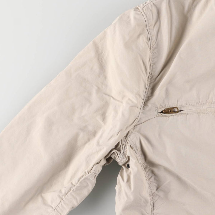 2000'S Ralph Lauren Polo Jeans Company Stars and Stripes Motorcycle Jacket, Men's Size L cotton Beige type Vintage Second Hand