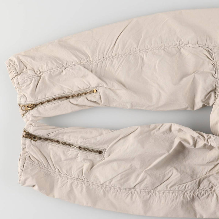 2000'S Ralph Lauren Polo Jeans Company Stars and Stripes Motorcycle Jacket, Men's Size L cotton Beige type Vintage Second Hand