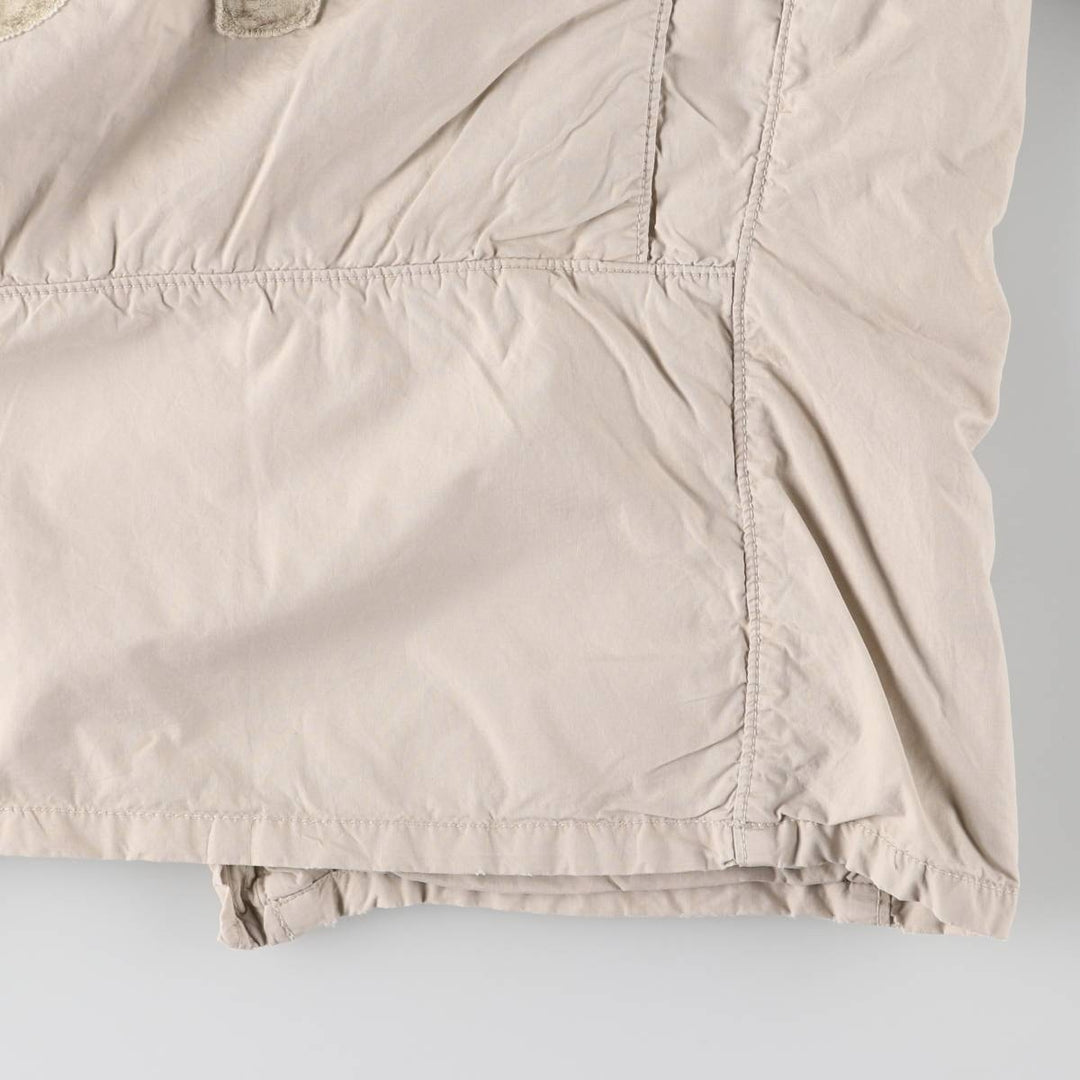 2000'S Ralph Lauren Polo Jeans Company Stars and Stripes Motorcycle Jacket, Men's Size L cotton Beige type Vintage Second Hand