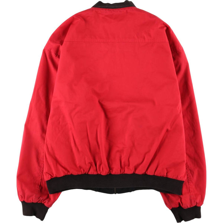 Marlboro Advertising Reversible Cotton Blouson with Back Logo, Men's Size XL cotton black type Vintage Second Hand