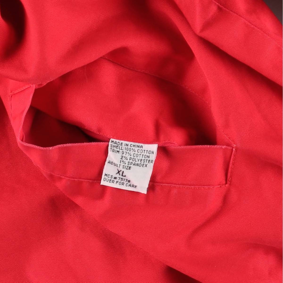 Marlboro Advertising Reversible Cotton Blouson with Back Logo, Men's Size XL cotton black type Vintage Second Hand