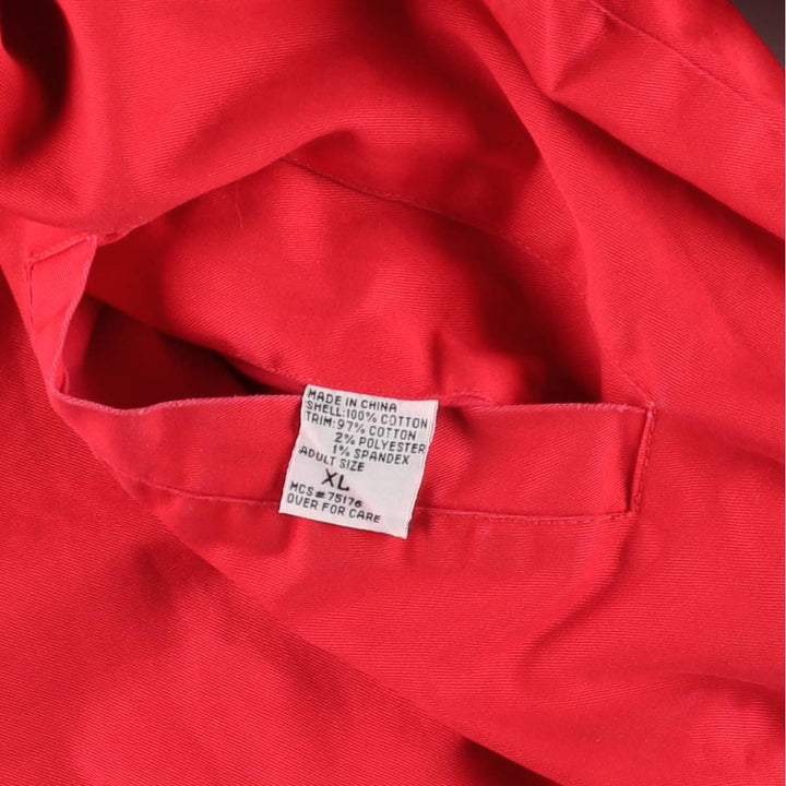 Marlboro Advertising Reversible Cotton Blouson with Back Logo, Men's Size XL cotton black type Vintage Second Hand