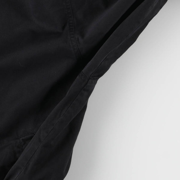 Marlboro Advertising Reversible Cotton Blouson with Back Logo, Men's Size XL cotton black type Vintage Second Hand