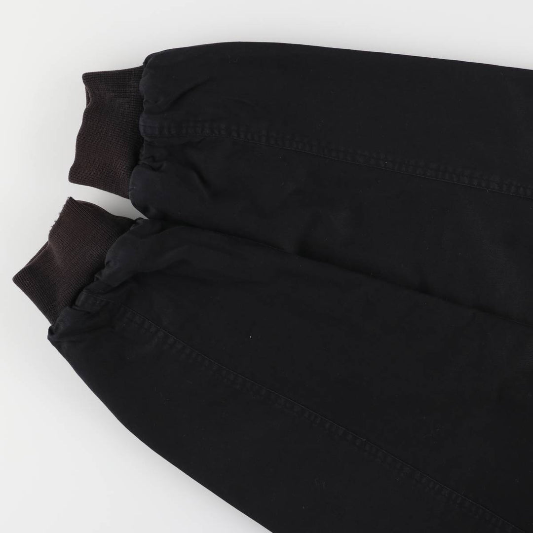 Marlboro Advertising Reversible Cotton Blouson with Back Logo, Men's Size XL cotton black type Vintage Second Hand