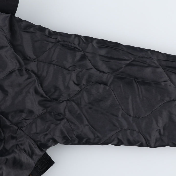 90'S US Navy Military Utility Jacket, Made in USA, Medium X-Short, Men's Size M, Vintage polyester black type Vintage Second Hand