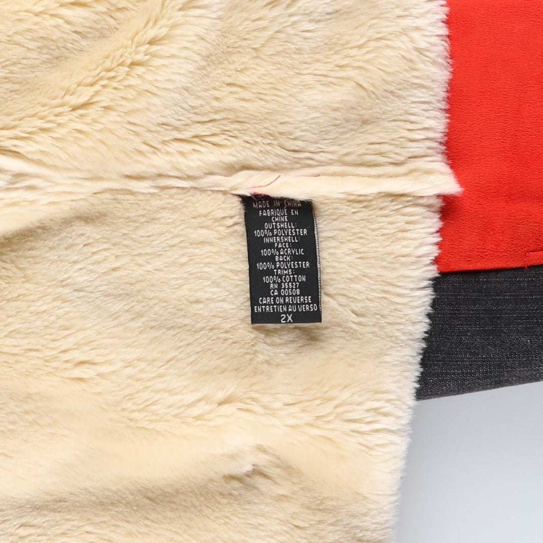 Marithe Francois Girbaud Denim Rider Jacket, Women's, XXL polyester red type Vintage Second Hand