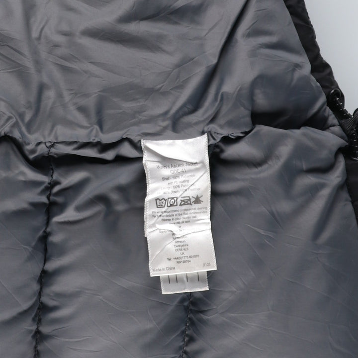 Love Rab Down Jacket Women's XL polyamide black type Vintage Second Hand