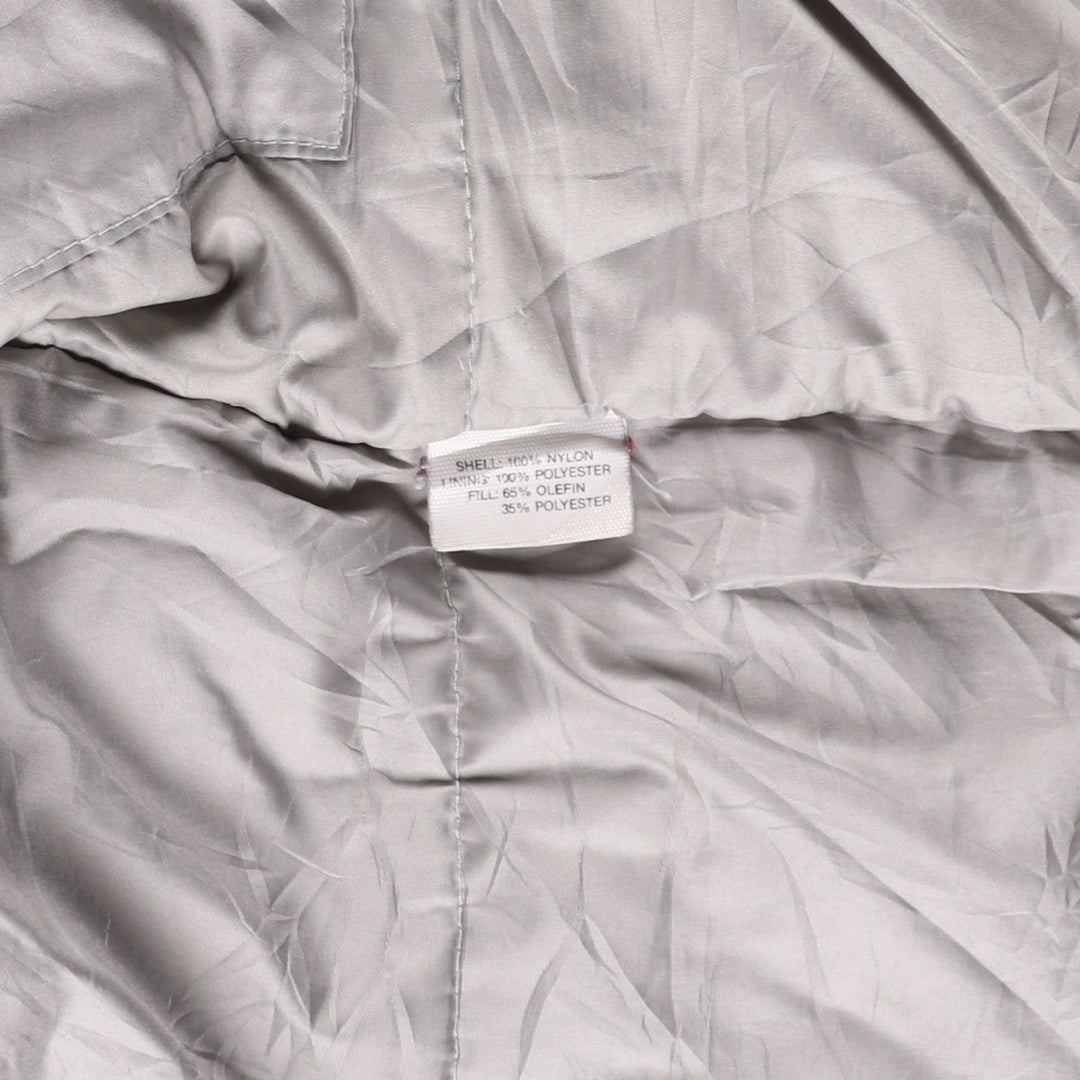 Vintage LL Bean mountain logo padded mountain parka/shell jacket from the 1980s-90s, size M, women's. Nylon red type Vintage Second Hand