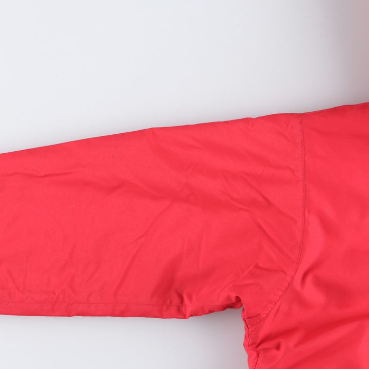 Vintage LL Bean mountain logo padded mountain parka/shell jacket from the 1980s-90s, size M, women's. Nylon red type Vintage Second Hand