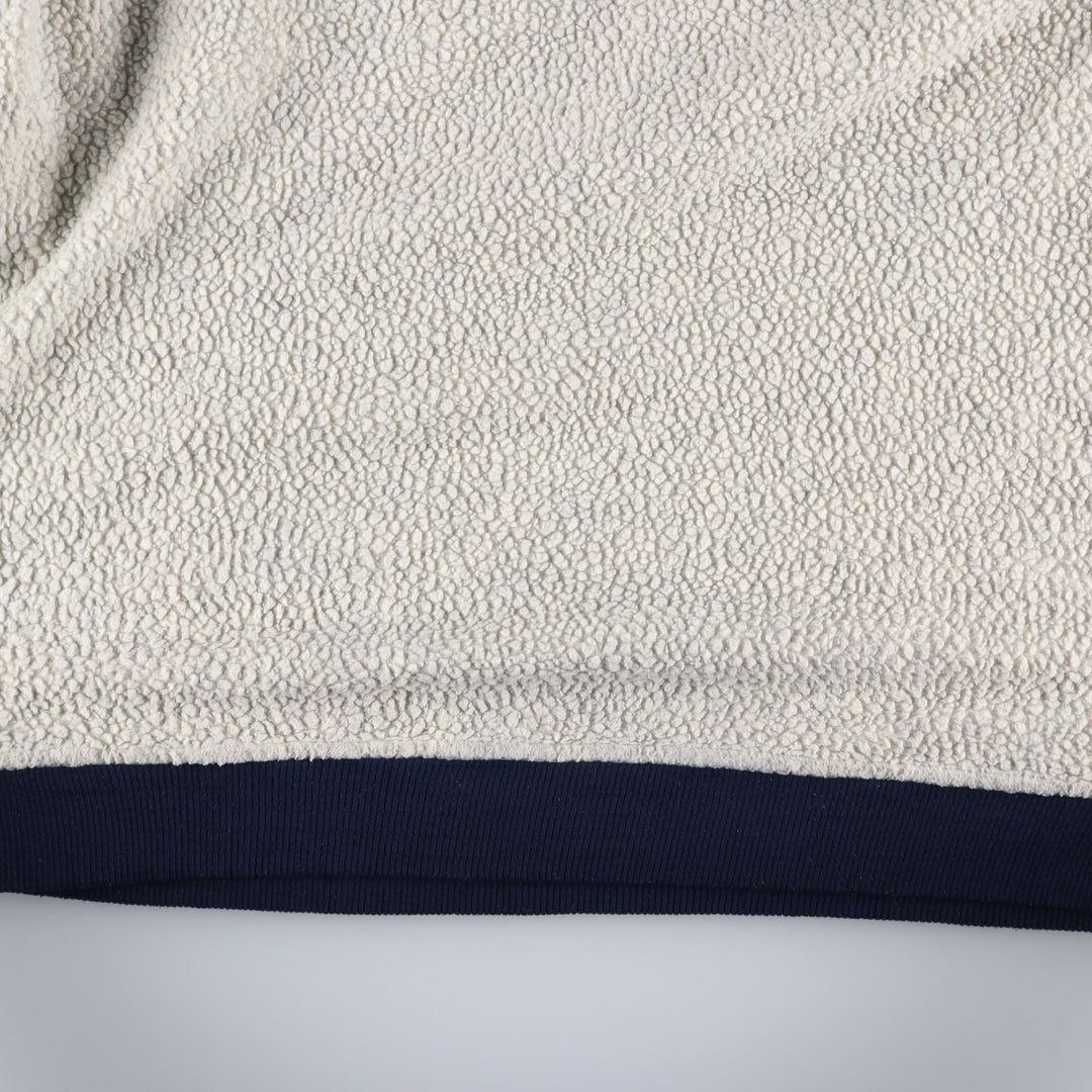 Patagonia Shearling Button Pullover 26140FA21 Fleece Pullover, Men's Medium recycled polyester Beige type Vintage Second Hand