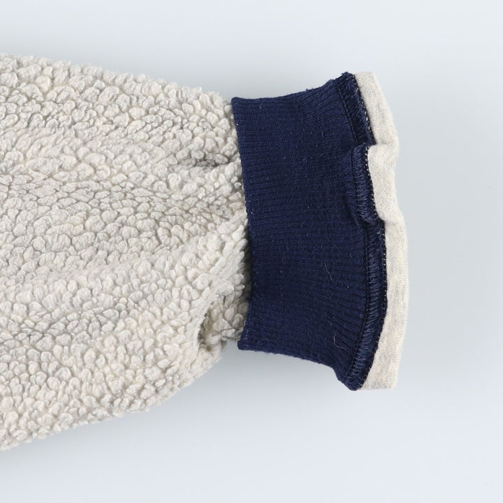 Patagonia Shearling Button Pullover 26140FA21 Fleece Pullover, Men's Medium recycled polyester Beige type Vintage Second Hand