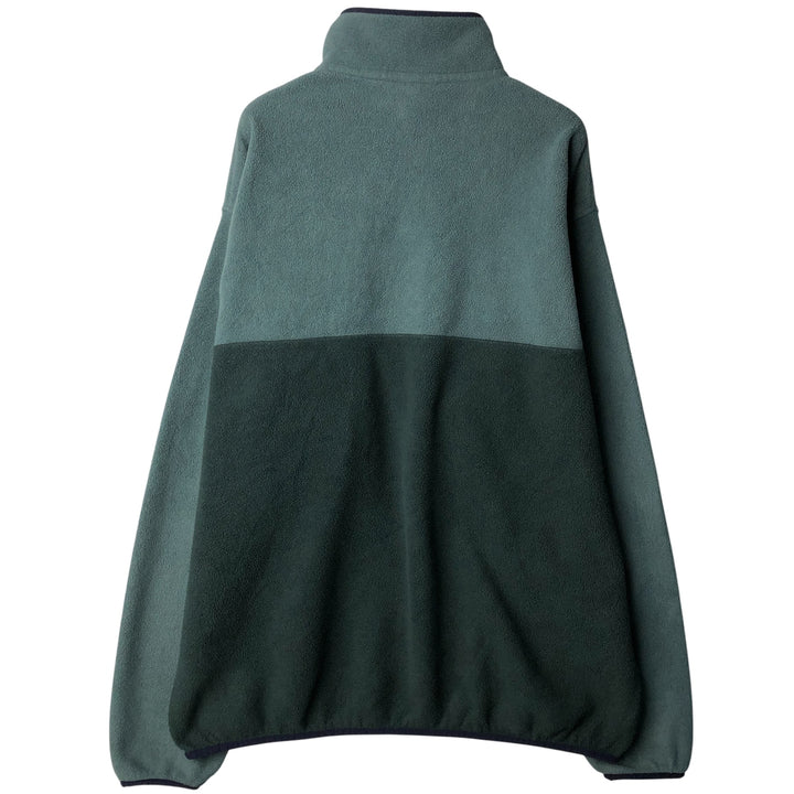 Patagonia Synchilla Snap-T 25580FA16 Half-Snap Fleece Pullover, Men's XL polyester green type Vintage Second Hand