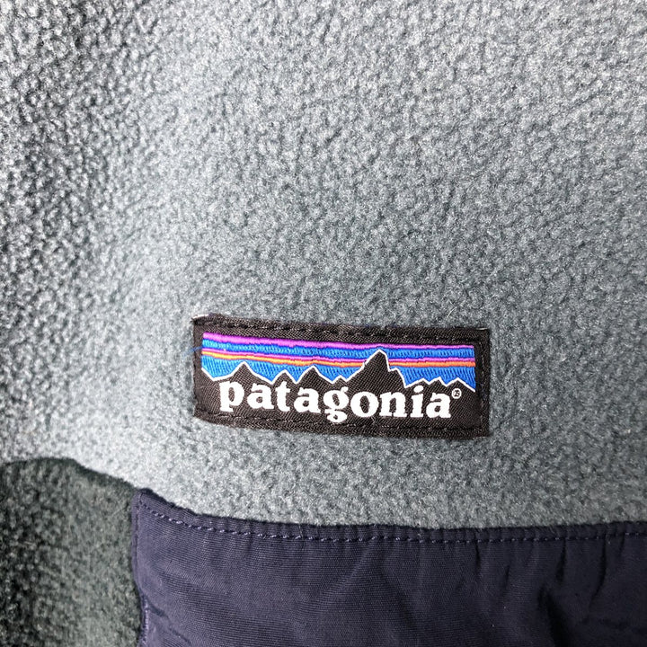 Patagonia Synchilla Snap-T 25580FA16 Half-Snap Fleece Pullover, Men's XL polyester green type Vintage Second Hand