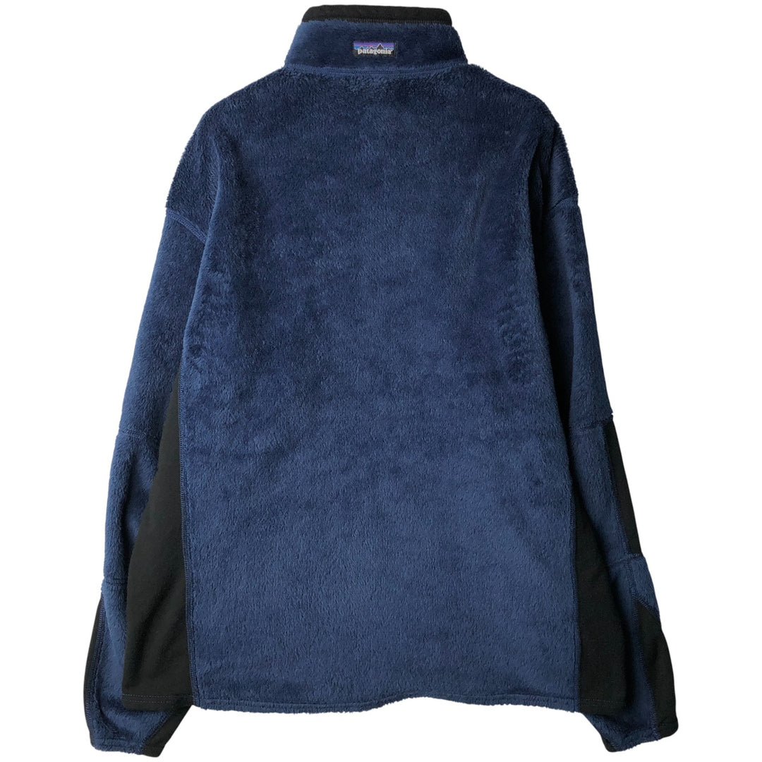 1990'S Patagonia Regulator R2 Fleece Jacket (10622FA99), Made in USA, Men's Size L, Vintage polyester navy blue type Vintage Second Hand