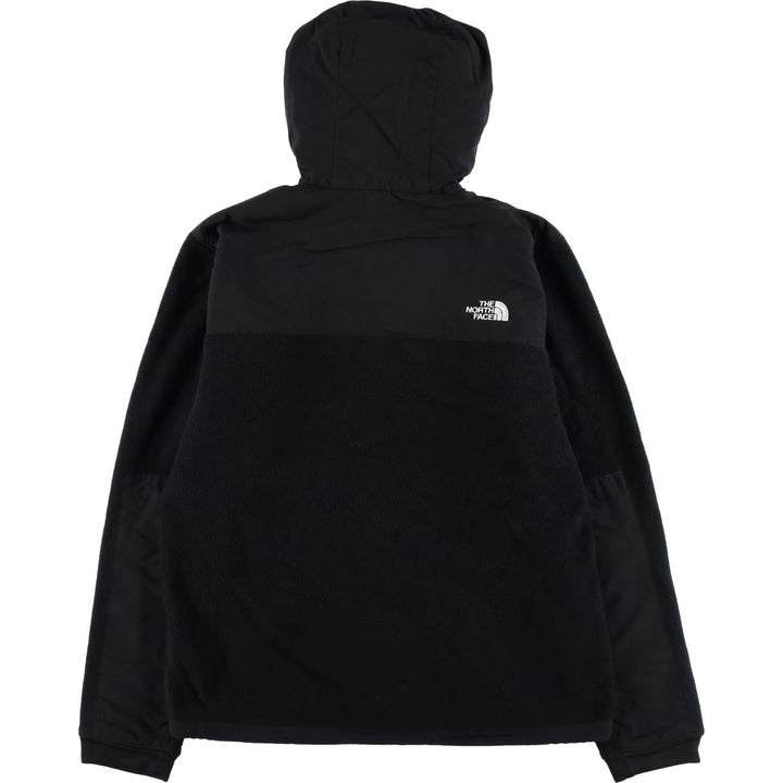 The North Face Denali Hoodie, Nylon and Fleece Parka, Men's Size L recycled polyester black type Vintage Second Hand