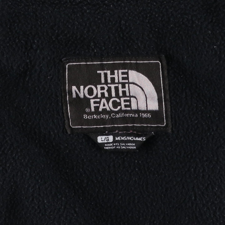 The North Face Denali Hoodie, Nylon and Fleece Parka, Men's Size L recycled polyester black type Vintage Second Hand