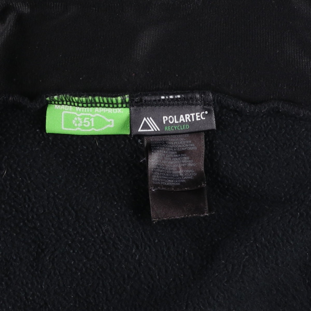 The North Face Denali Hoodie, Nylon and Fleece Parka, Men's Size L recycled polyester black type Vintage Second Hand