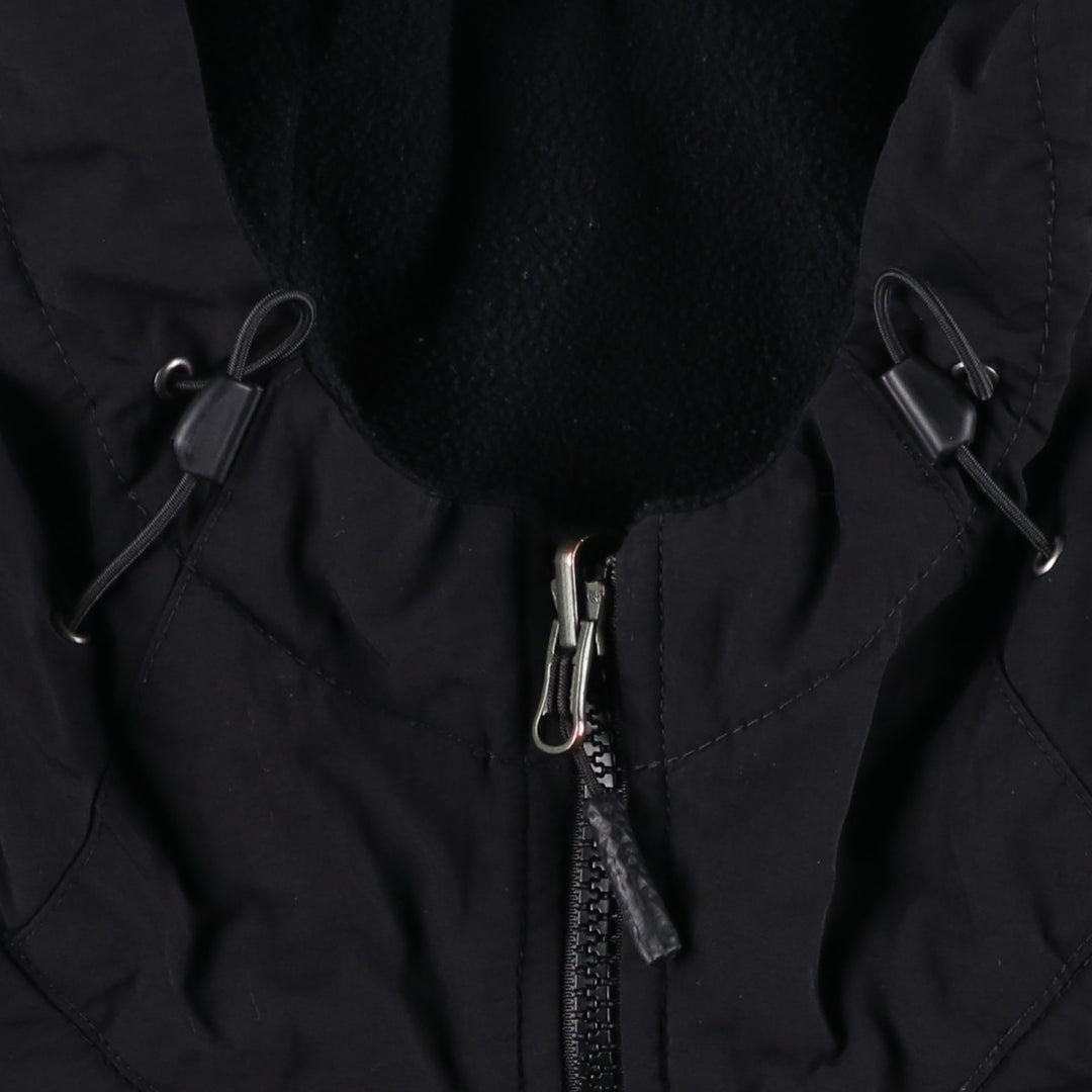 The North Face Denali Hoodie, Nylon and Fleece Parka, Men's Size L recycled polyester black type Vintage Second Hand