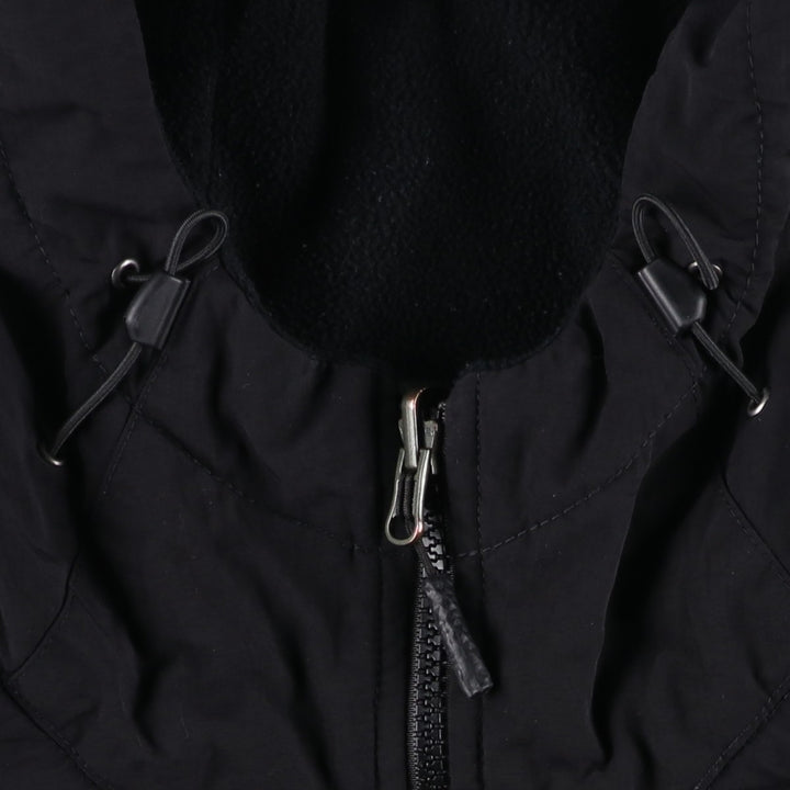 The North Face Denali Hoodie, Nylon and Fleece Parka, Men's Size L recycled polyester black type Vintage Second Hand