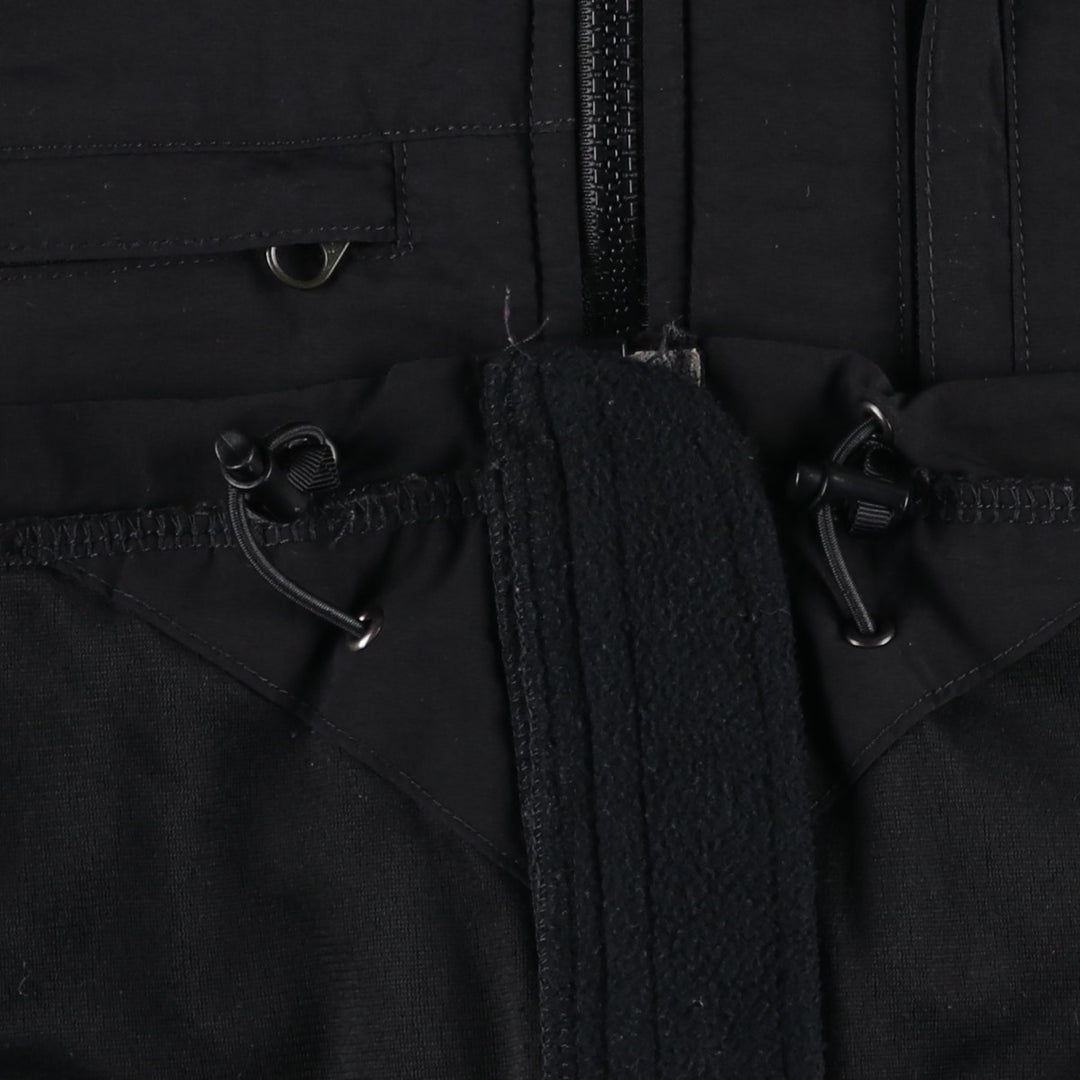 The North Face Denali Hoodie, Nylon and Fleece Parka, Men's Size L recycled polyester black type Vintage Second Hand