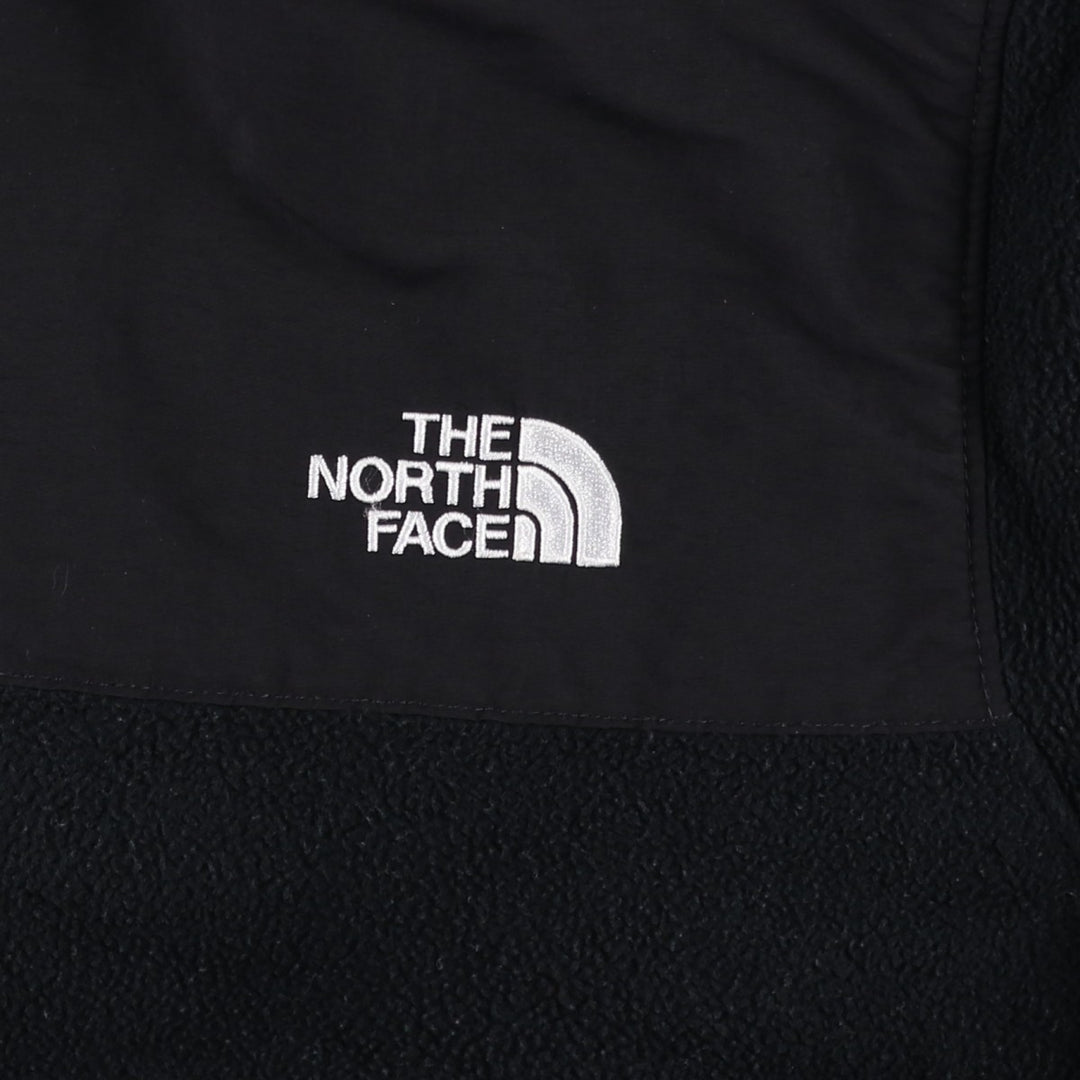 The North Face Denali Hoodie, Nylon and Fleece Parka, Men's Size L recycled polyester black type Vintage Second Hand