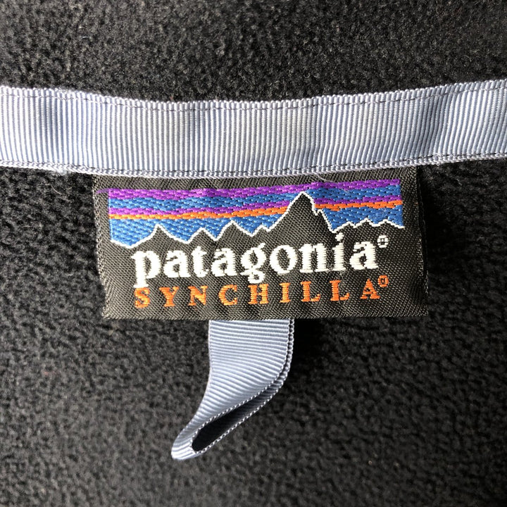 Patagonia Synchilla Fleece Jacket, Men's XL unclear black type Vintage Second Hand