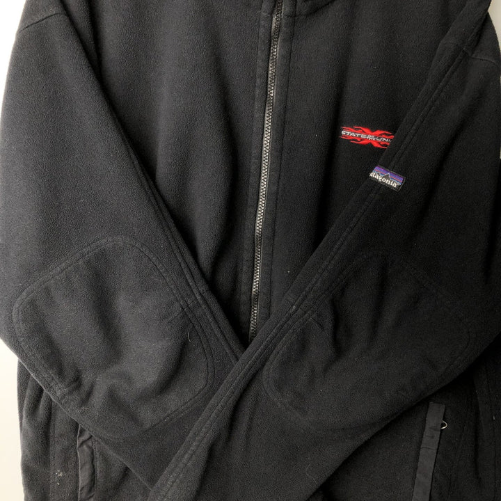 Patagonia Synchilla Fleece Jacket, Men's XL unclear black type Vintage Second Hand