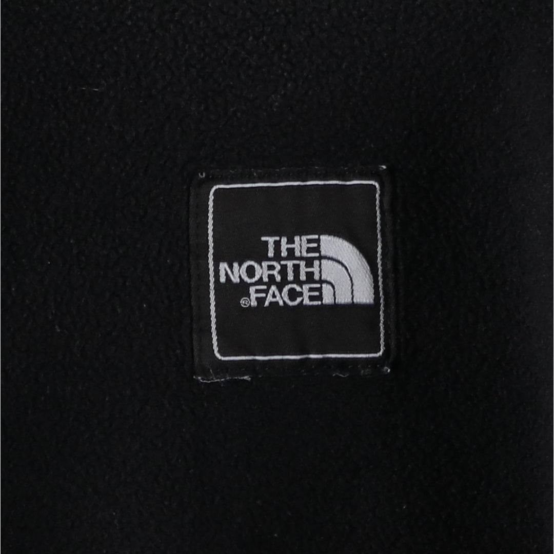 2000'S The North Face Denali Hoodie Nylon and Fleece Parka, Men's Size L polyester black type Vintage Second Hand