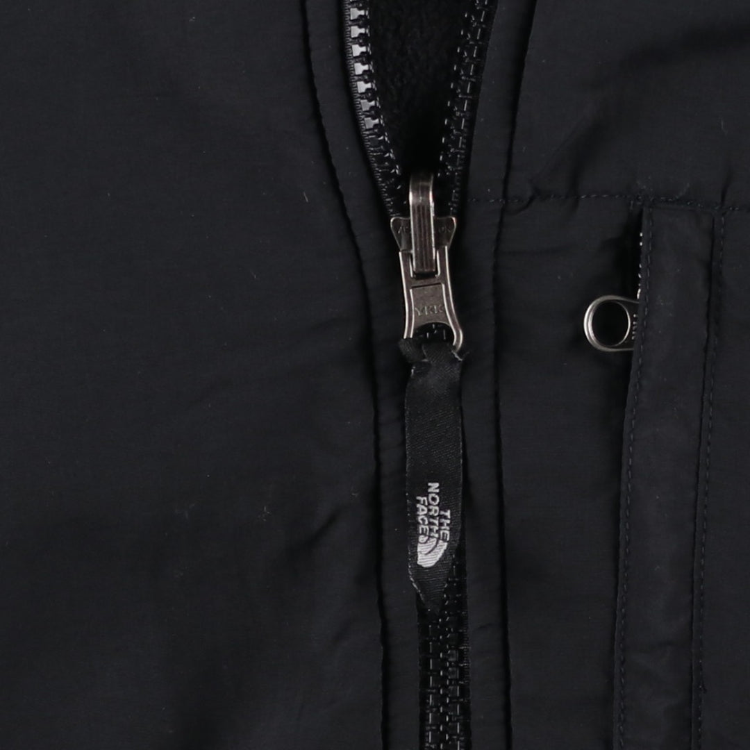 2000'S The North Face Denali Hoodie Nylon and Fleece Parka, Men's Size L polyester black type Vintage Second Hand