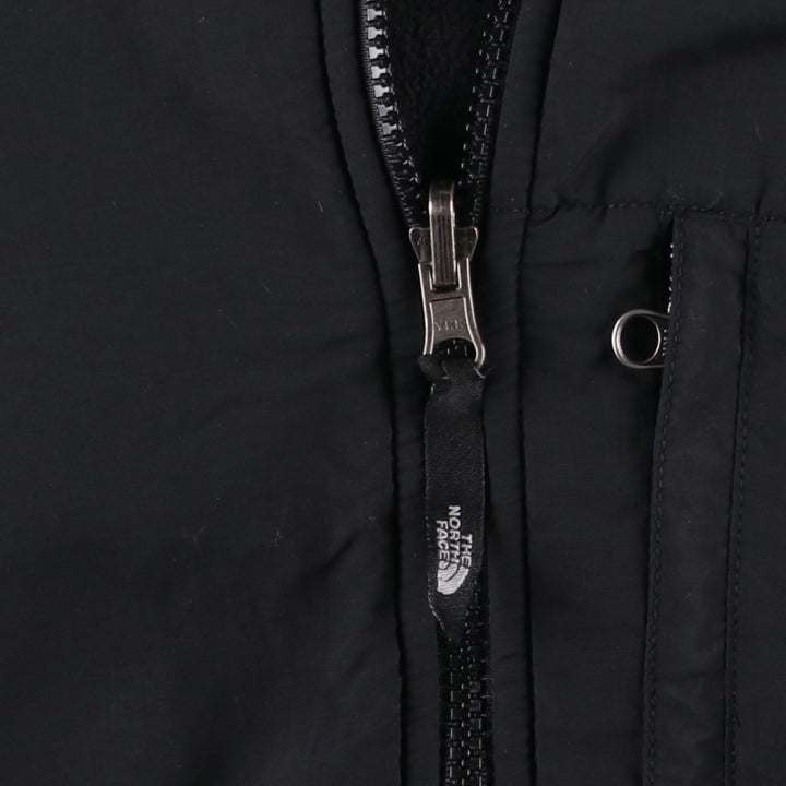 2000'S The North Face Denali Hoodie Nylon and Fleece Parka, Men's Size L polyester black type Vintage Second Hand