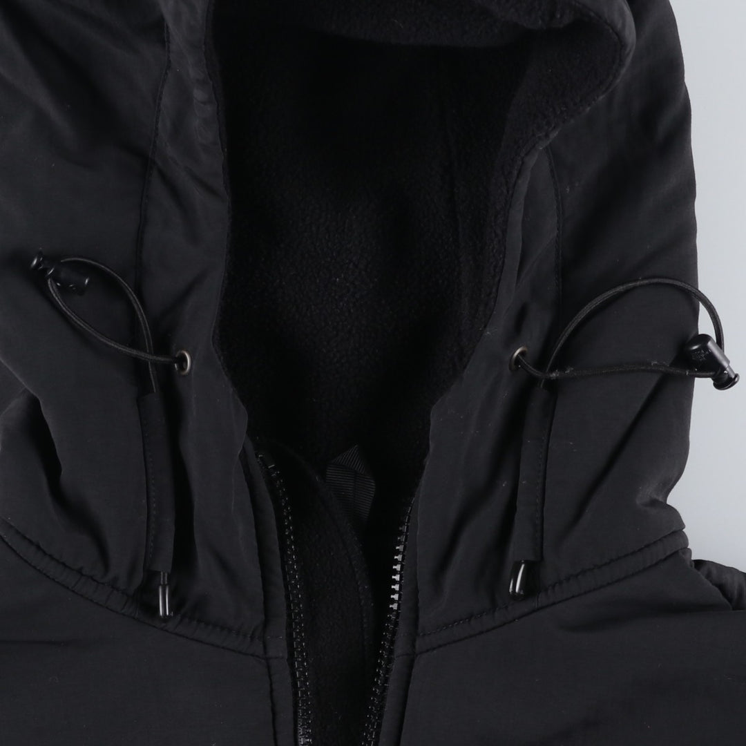 2000'S The North Face Denali Hoodie Nylon and Fleece Parka, Men's Size L polyester black type Vintage Second Hand