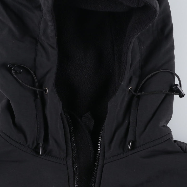 2000'S The North Face Denali Hoodie Nylon and Fleece Parka, Men's Size L polyester black type Vintage Second Hand