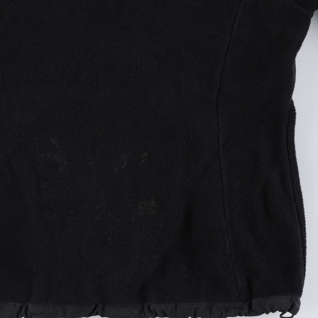 2000'S The North Face Denali Hoodie Nylon and Fleece Parka, Men's Size L polyester black type Vintage Second Hand