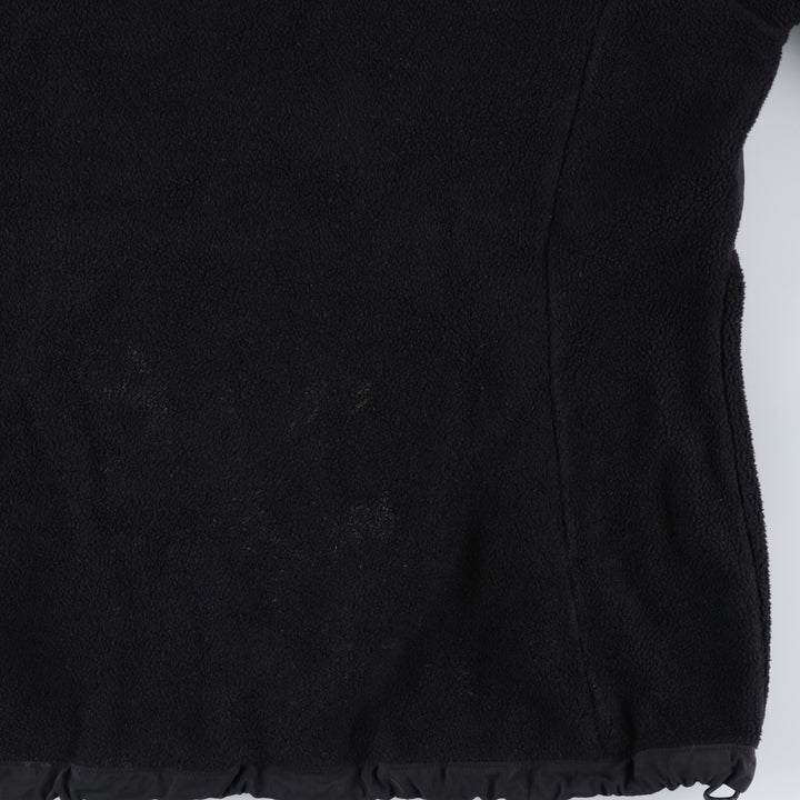 2000'S The North Face Denali Hoodie Nylon and Fleece Parka, Men's Size L polyester black type Vintage Second Hand