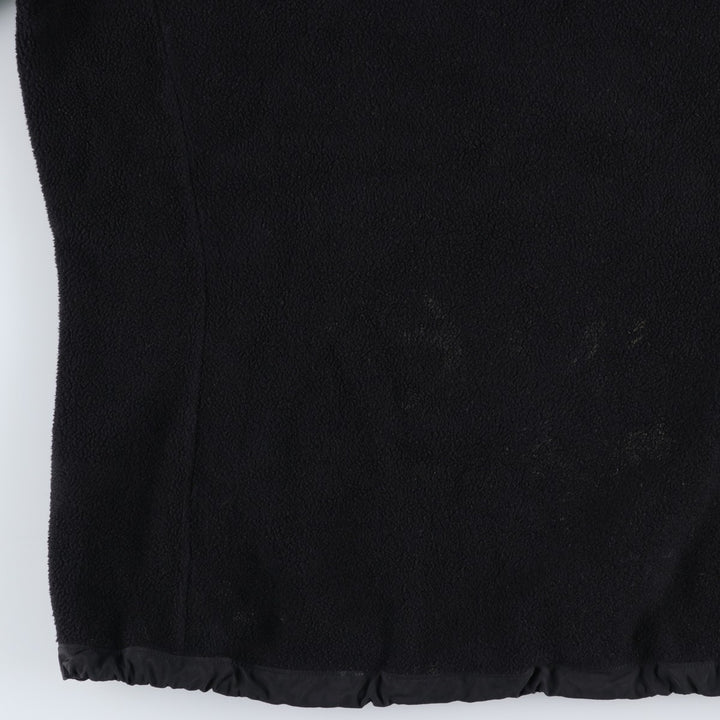 2000'S The North Face Denali Hoodie Nylon and Fleece Parka, Men's Size L polyester black type Vintage Second Hand