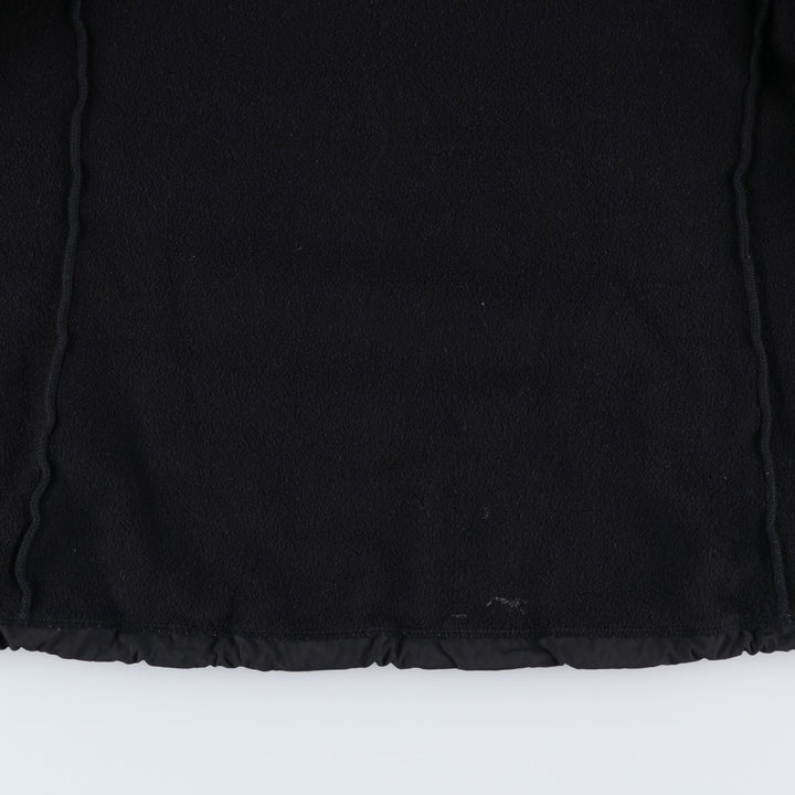 2000'S The North Face Denali Hoodie Nylon and Fleece Parka, Men's Size L polyester black type Vintage Second Hand