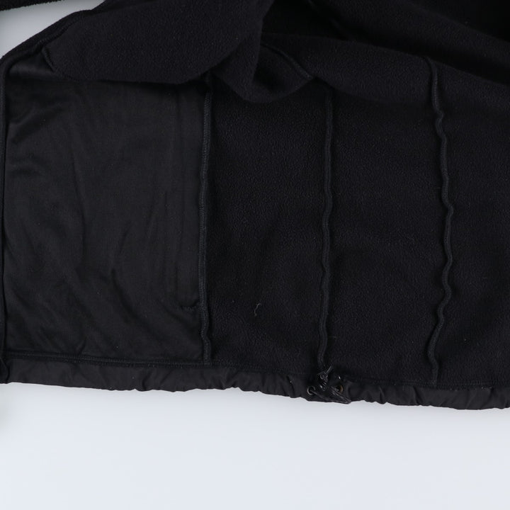 2000'S The North Face Denali Hoodie Nylon and Fleece Parka, Men's Size L polyester black type Vintage Second Hand