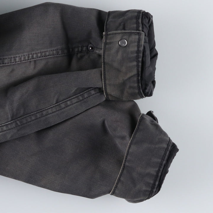 Levi's Trucker Jacket, Boa Jacket, Men's Size Medium cotton Charcoal Vintage Second Hand