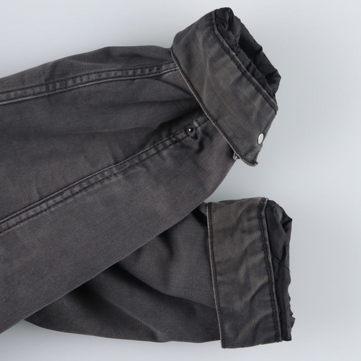 Levi's Trucker Jacket, Boa Jacket, Men's Size Medium cotton Charcoal Vintage Second Hand