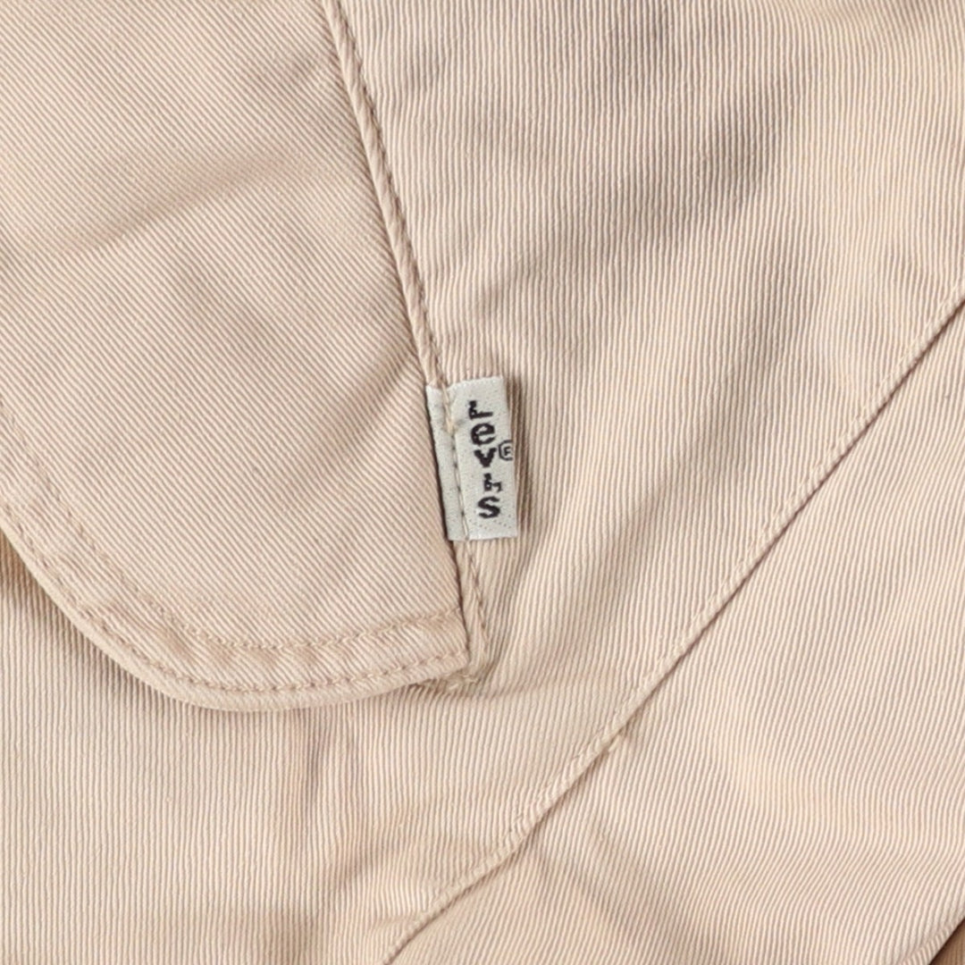 90'S Vintage Levi's Padded Puffer Jacket, Men's Size XL unclear Beige type Vintage Second Hand