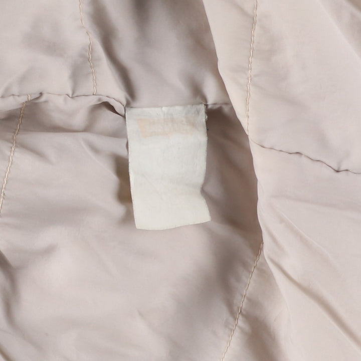 90'S Vintage Levi's Padded Puffer Jacket, Men's Size XL unclear Beige type Vintage Second Hand