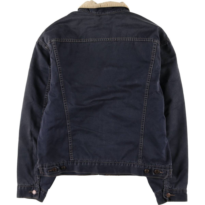 Levi's Trucker Jacket, Cotton, Men's Size L cotton navy blue type Vintage Second Hand