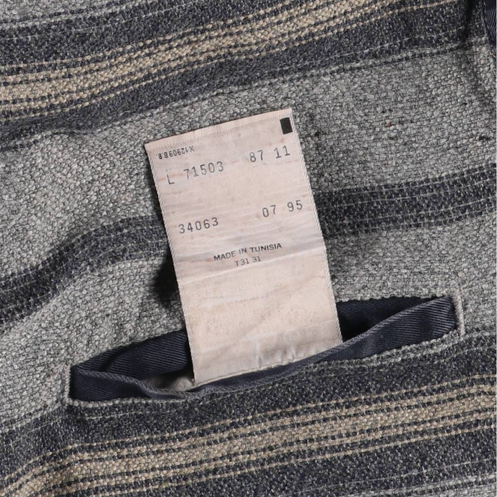 Levi's Trucker Jacket, Cotton, Men's Size L cotton navy blue type Vintage Second Hand